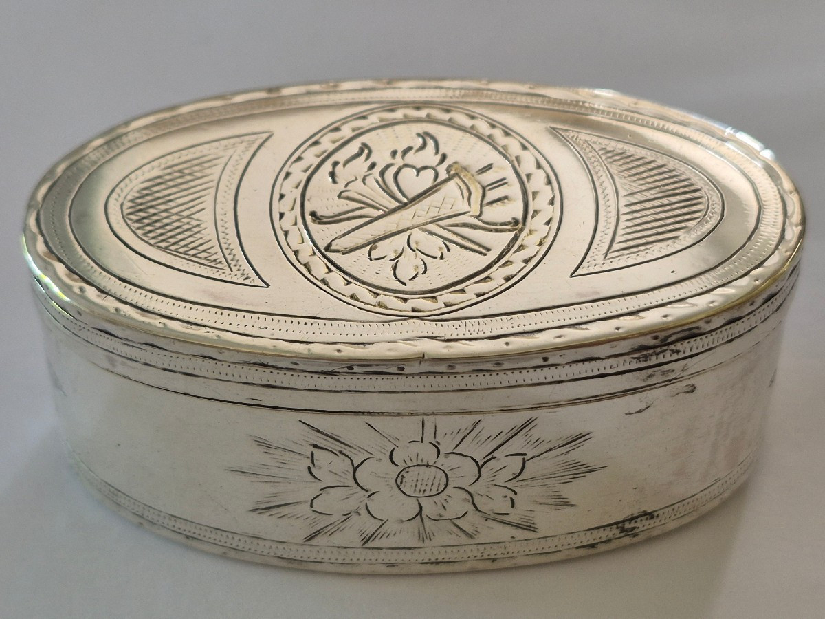 Tabatière argent XVIIIème