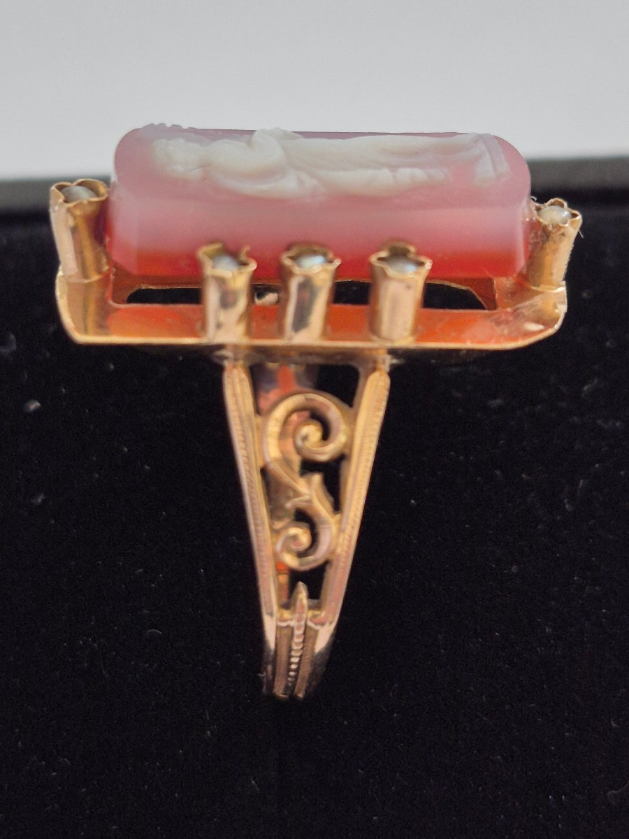 Gold-cameo Ring-photo-2