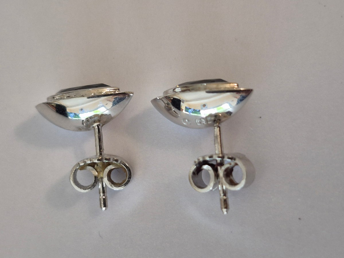 Boucles d'oreilles or- aigue-marine-photo-3