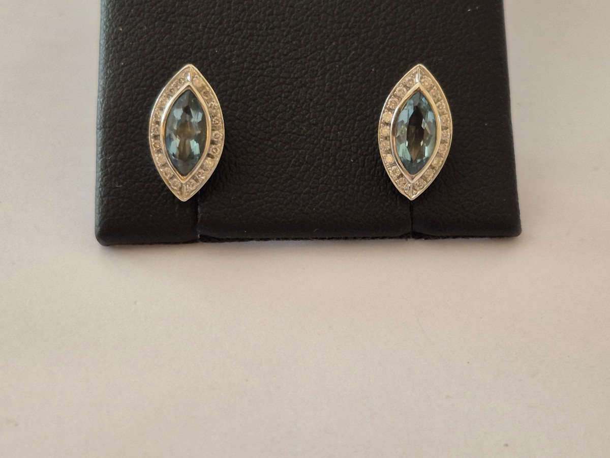 Boucles d'oreilles or- aigue-marine-photo-4