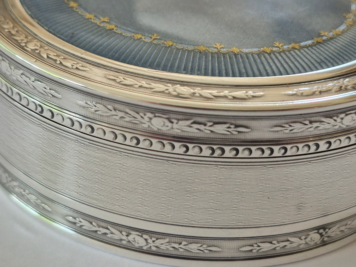 Enameled Silver Box-photo-4