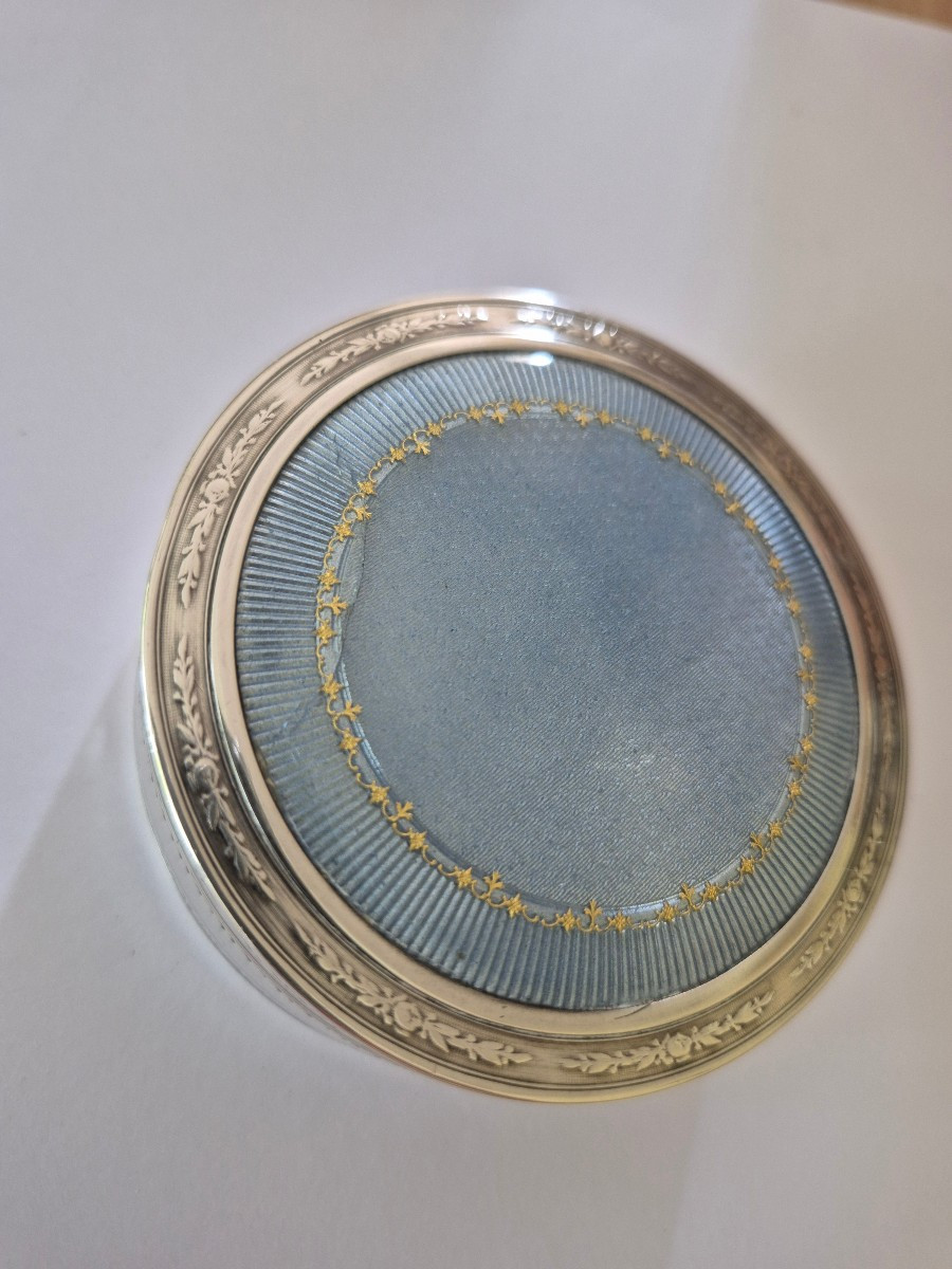 Enameled Silver Box-photo-2
