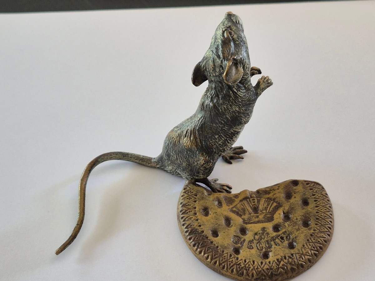 Vienna Bronze Mouse By Bergman-photo-2