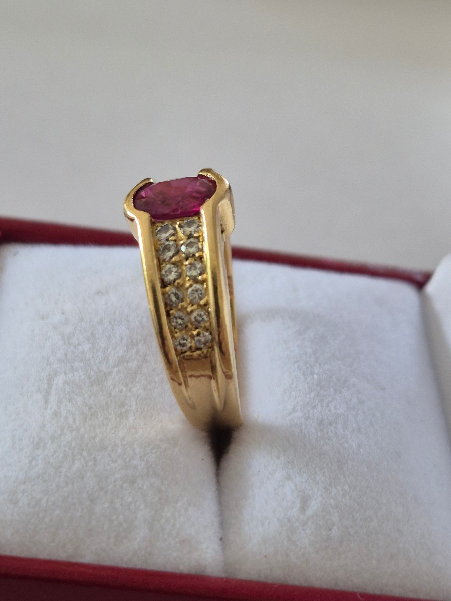 Bague or- rubis- diamants-photo-3