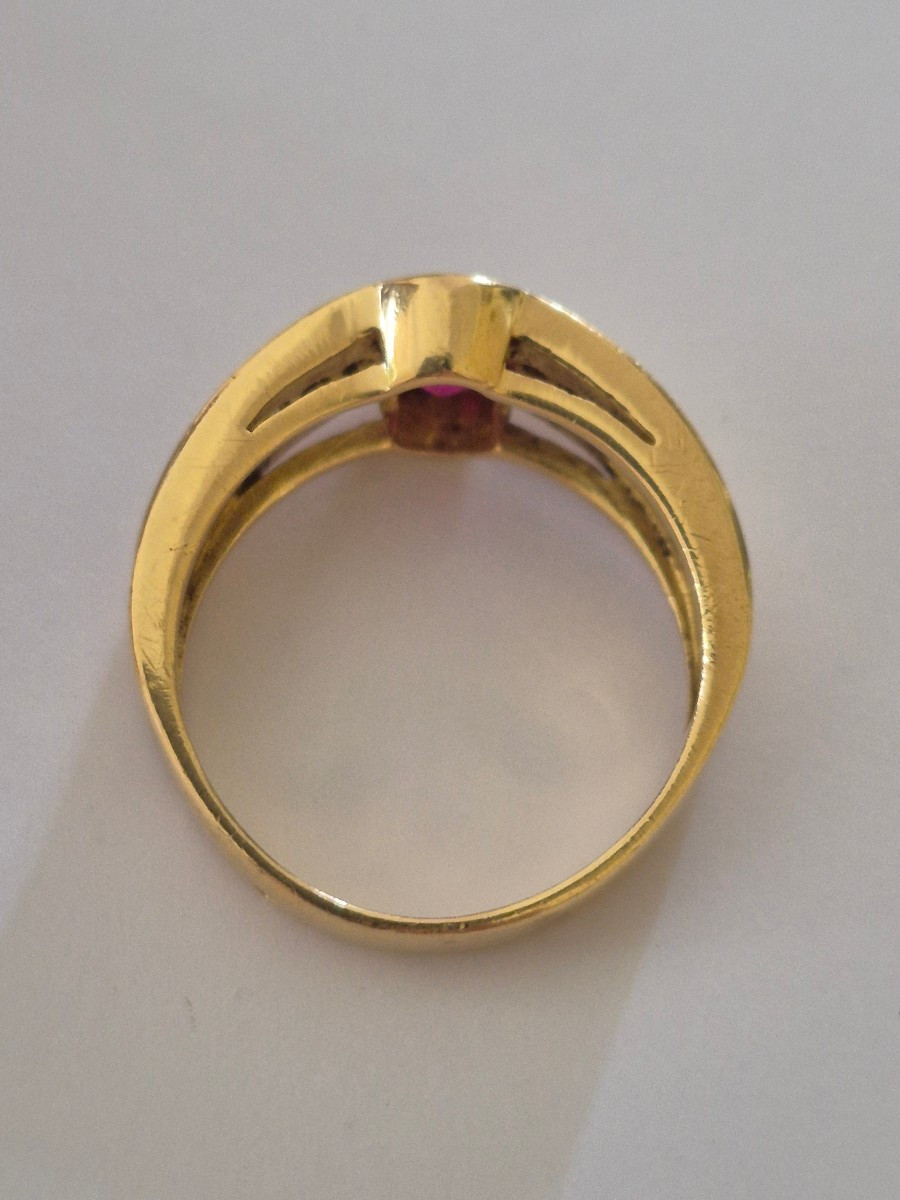 Bague or- rubis- diamants-photo-4