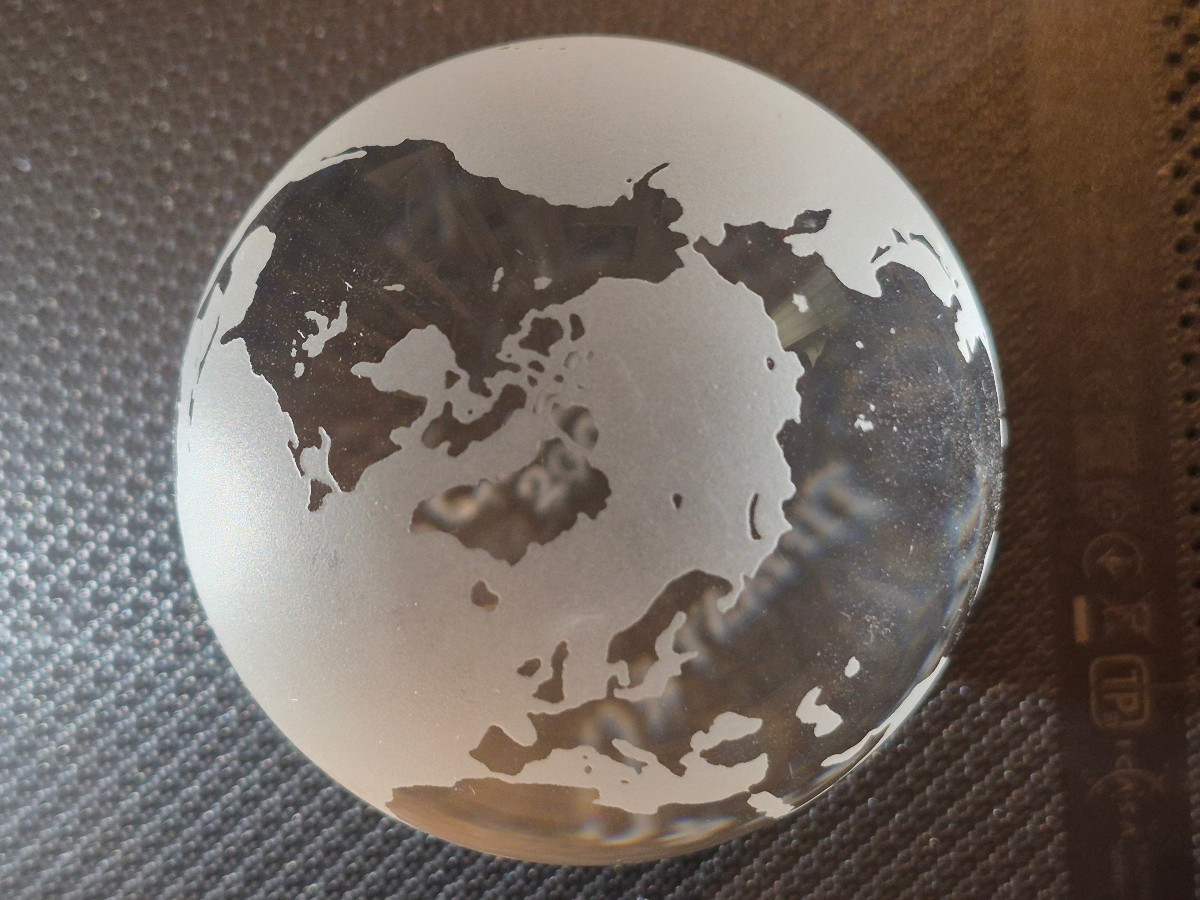 Tiffany Globe Paperweight