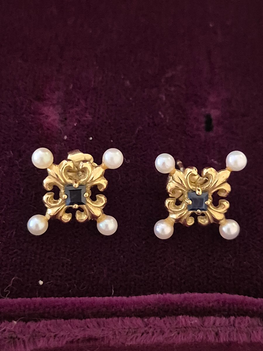 Boucles d' oreilles Igor Carl Fabergé