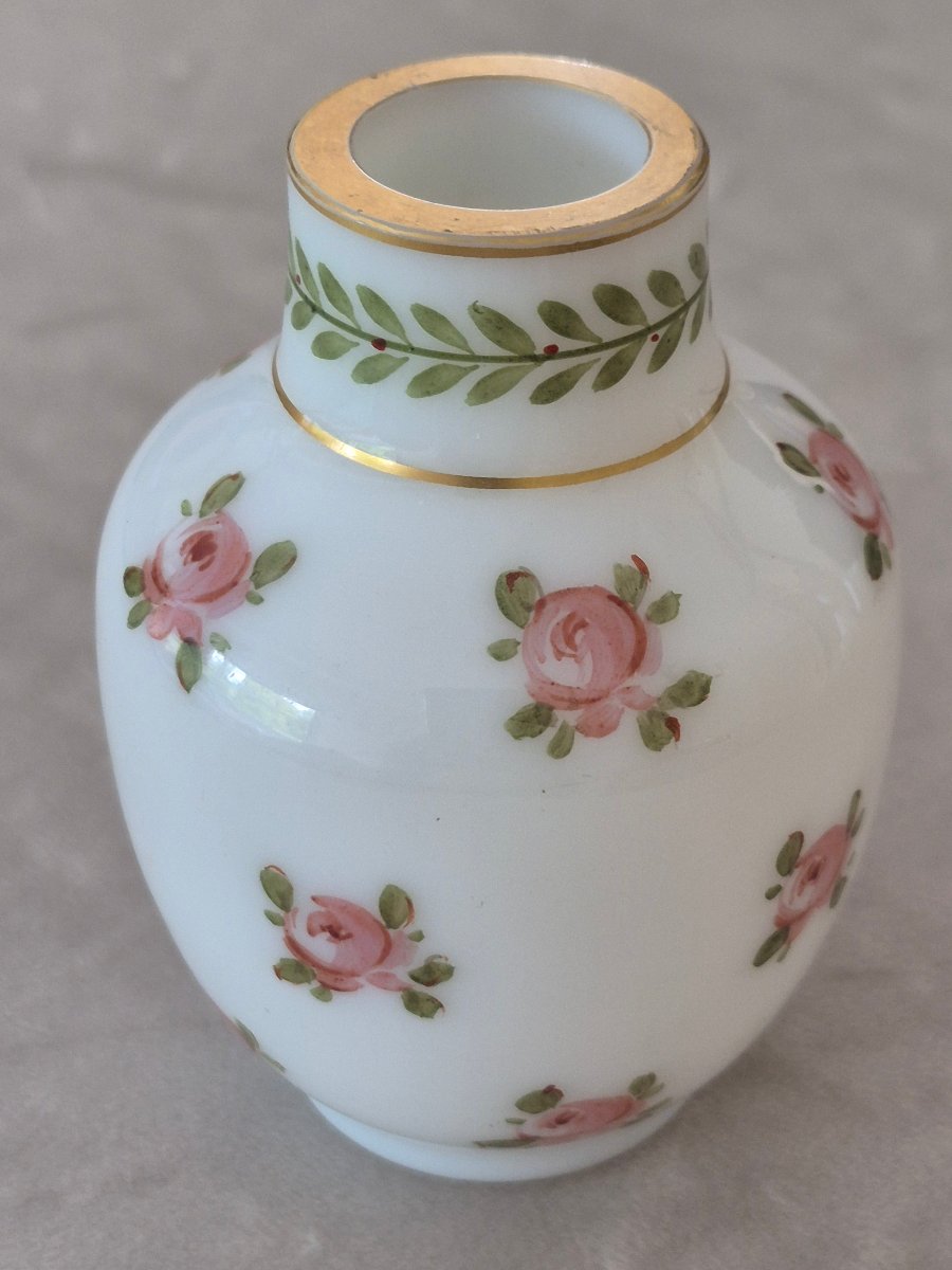 Baccarat Opaline Vase