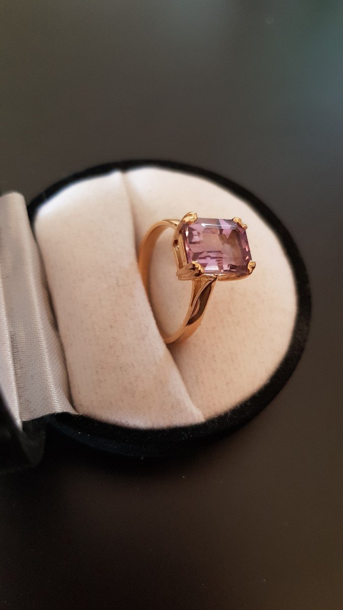 Gold-amethyst Ring-photo-2