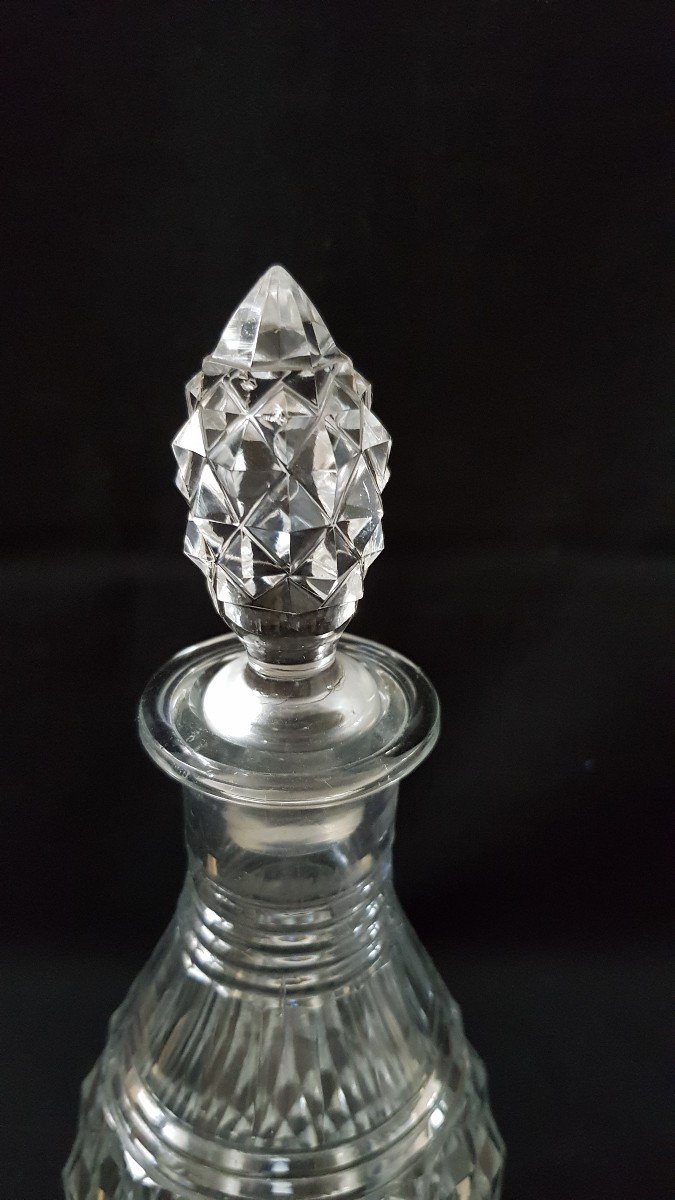 Carved Crystal Decanter-photo-2