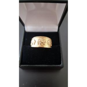 Gold Bangle Ring