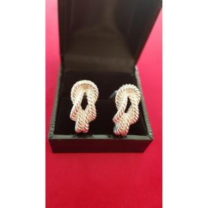 Clips d' Oreilles  Argent Hermes