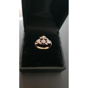 Gold And Diamond Ring