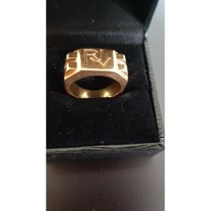 Boucheron Gold Signet Ring