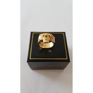Hermes Gold Ring