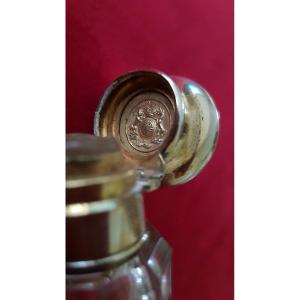 Double Salt Bottle, Coat Of Arms