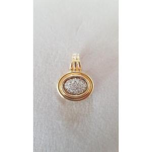 Gold And Diamond Pendant