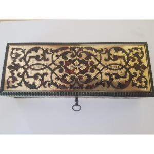 Coffret marqueterie  Boulle