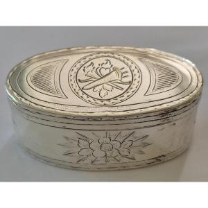 Tabatière argent XVIIIème