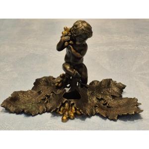 Encrier bronze Charles Cumberworth
