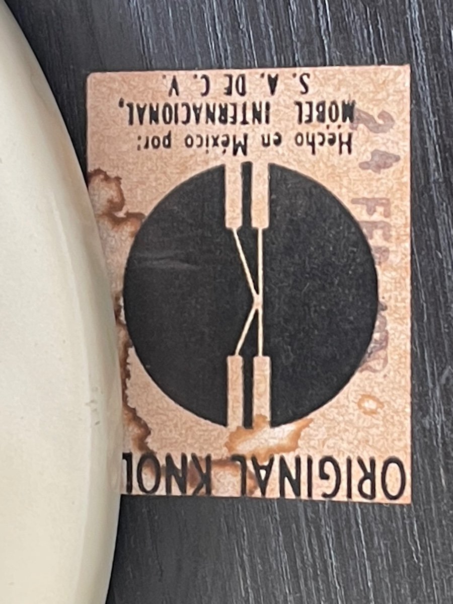 Knoll Vintage Design Pedestal Coffee Table 1970 -photo-5