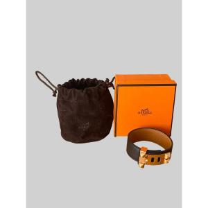 Hermès T3 Collier De Chien Bracelet