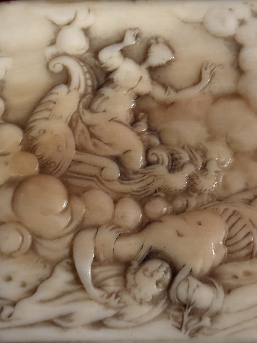 Antique-themed Ivory Plaque - 18th Century-photo-2