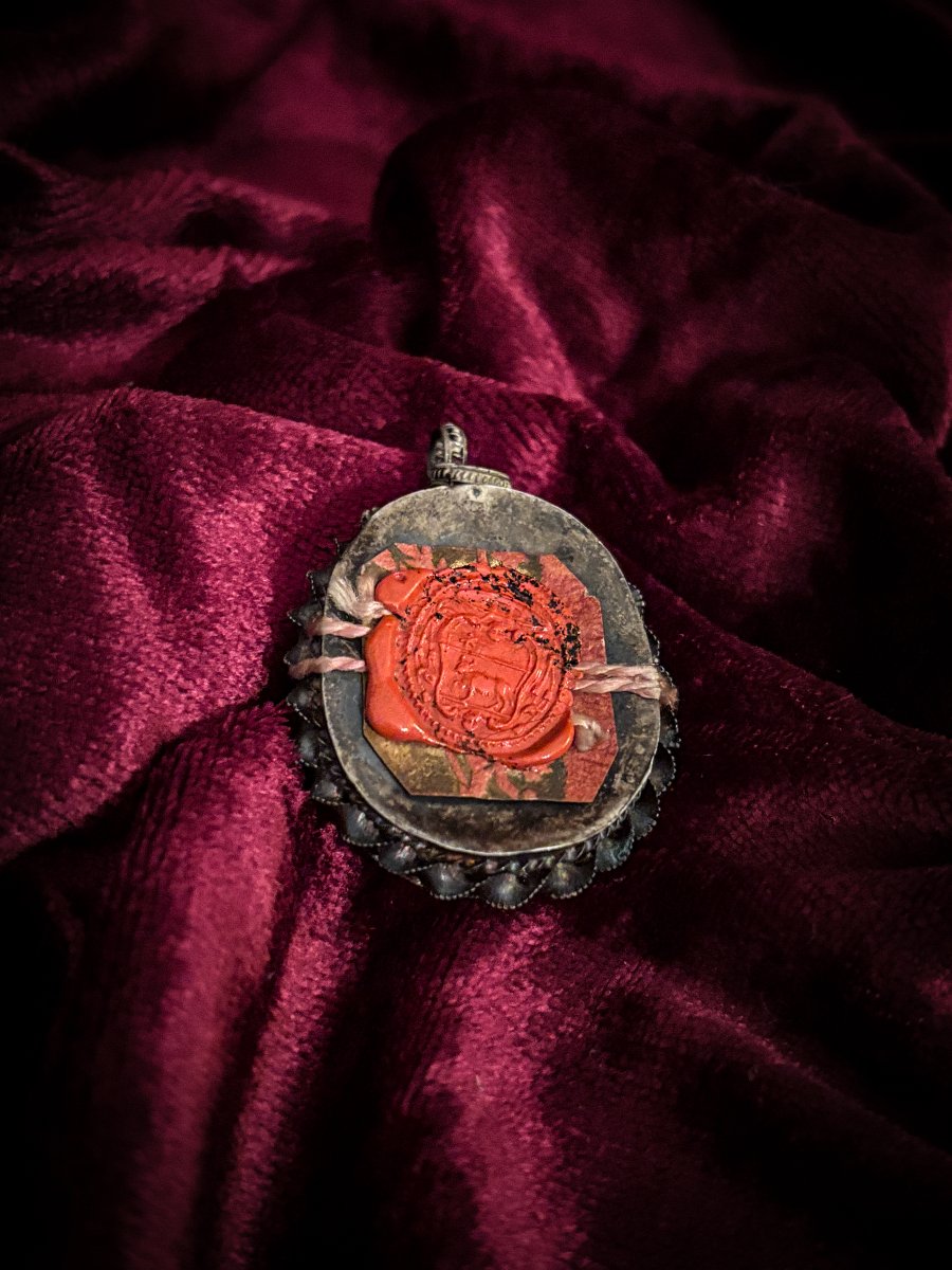 Silver Reliquary Containing A Relic Of Saint Gervais, 18th Century-photo-4