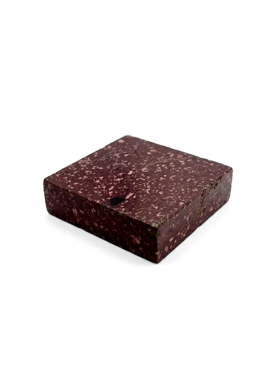 Base In Imperial Red Porphyry From Egypt