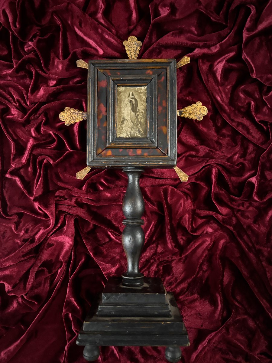 Reliquaire ostensoir de dévotion, Espagne, XIXe siècle