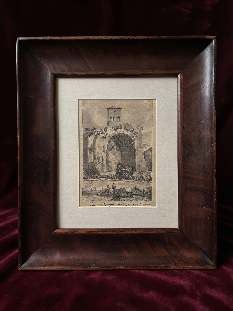 Drawing Of Roman Ruins, Late 18th–early 19th Century