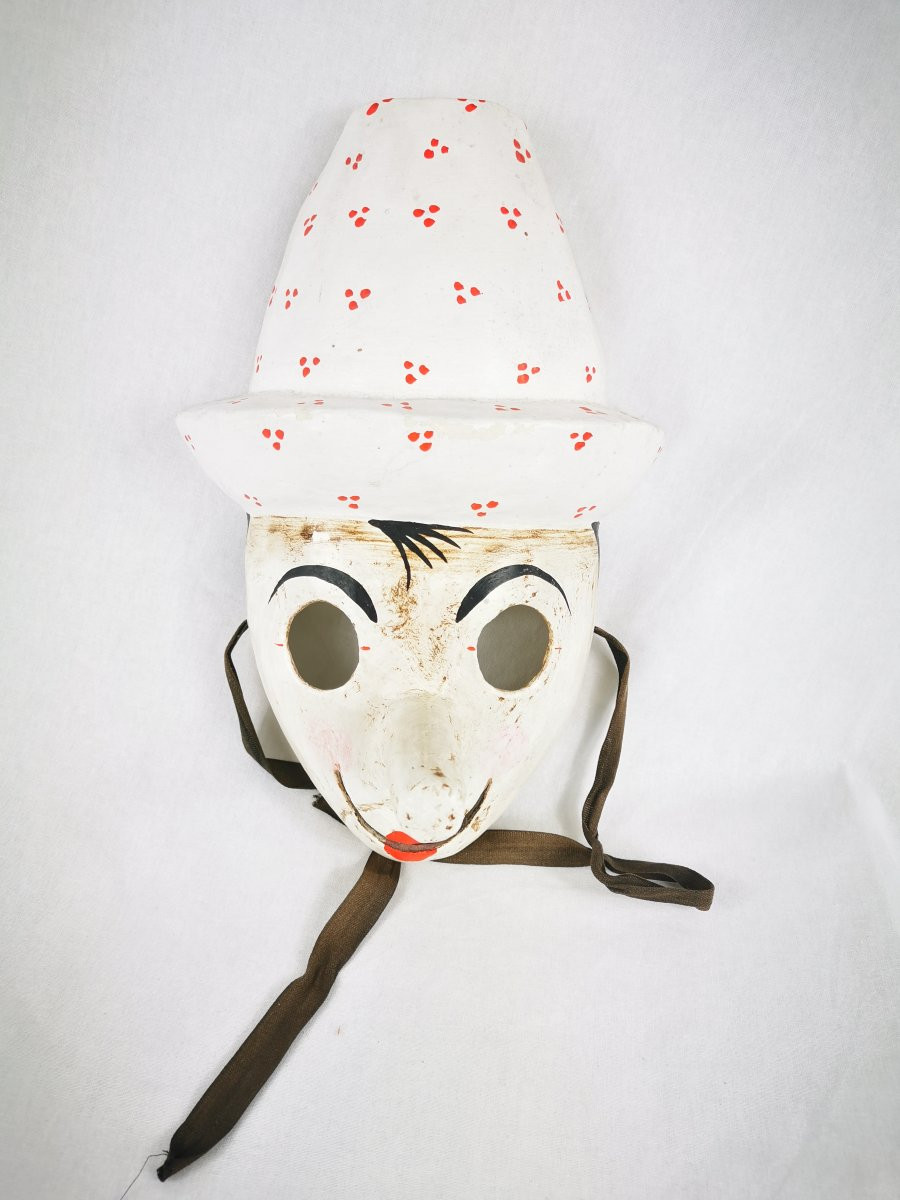 Venetian Carnival Mask Guerrino Lovato 80s Pinocchio Mask -photo-2