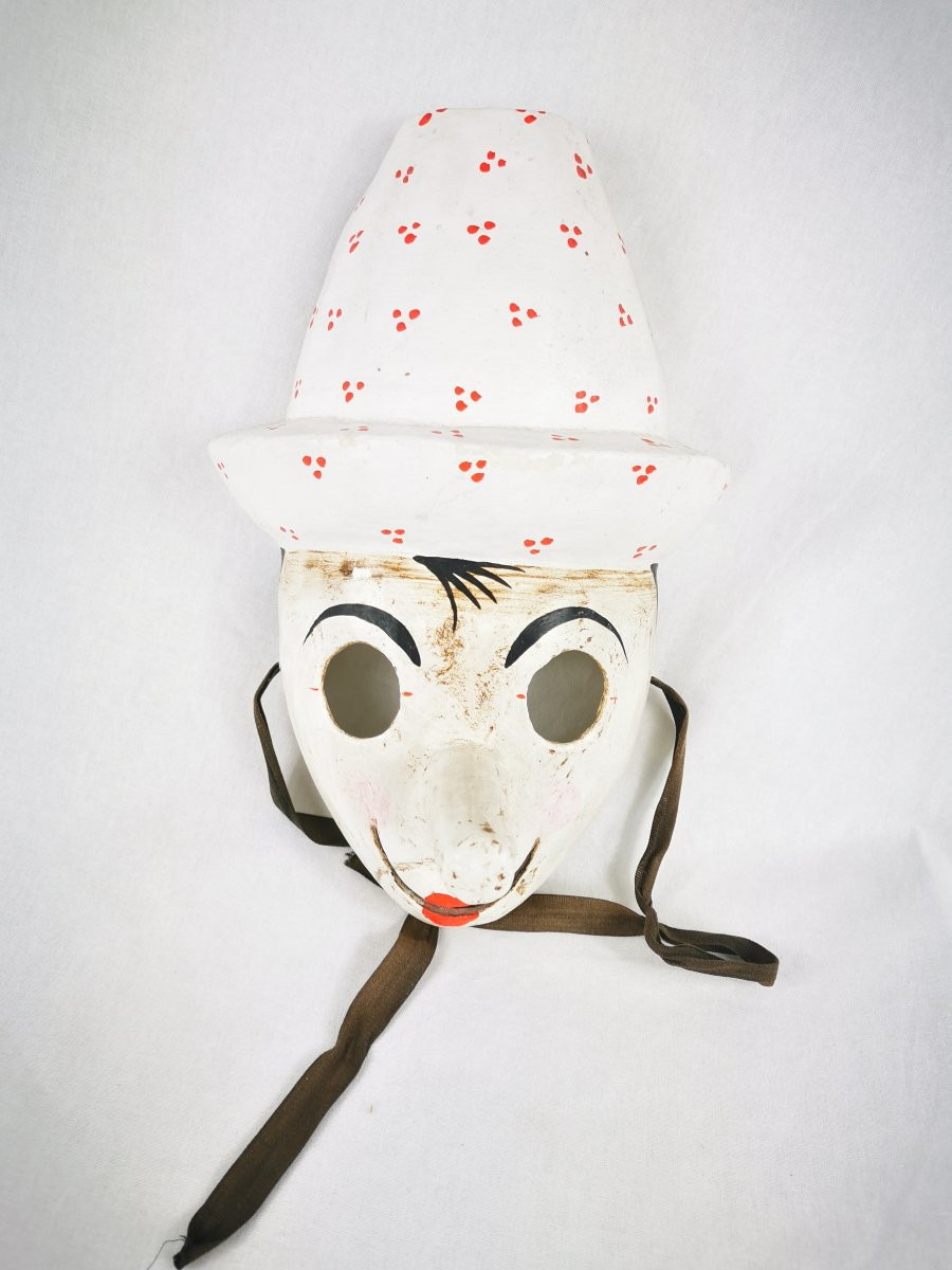 Venetian Carnival Mask Guerrino Lovato 80s Pinocchio Mask -photo-1