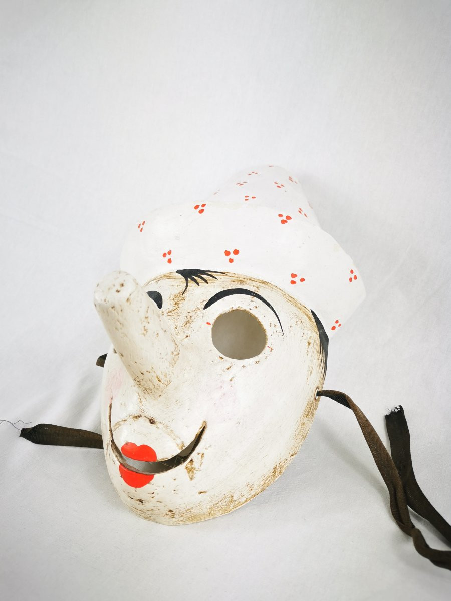 Venetian Carnival Mask Guerrino Lovato 80s Pinocchio Mask -photo-5