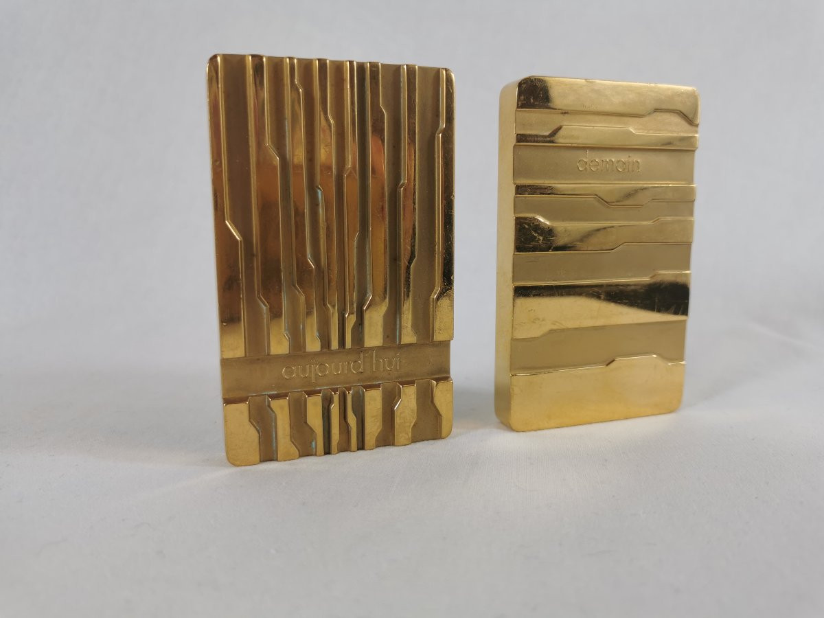 Decorative Bronze Plaques, Memento "today Tomorrow" Yves Mille Camps -photo-4