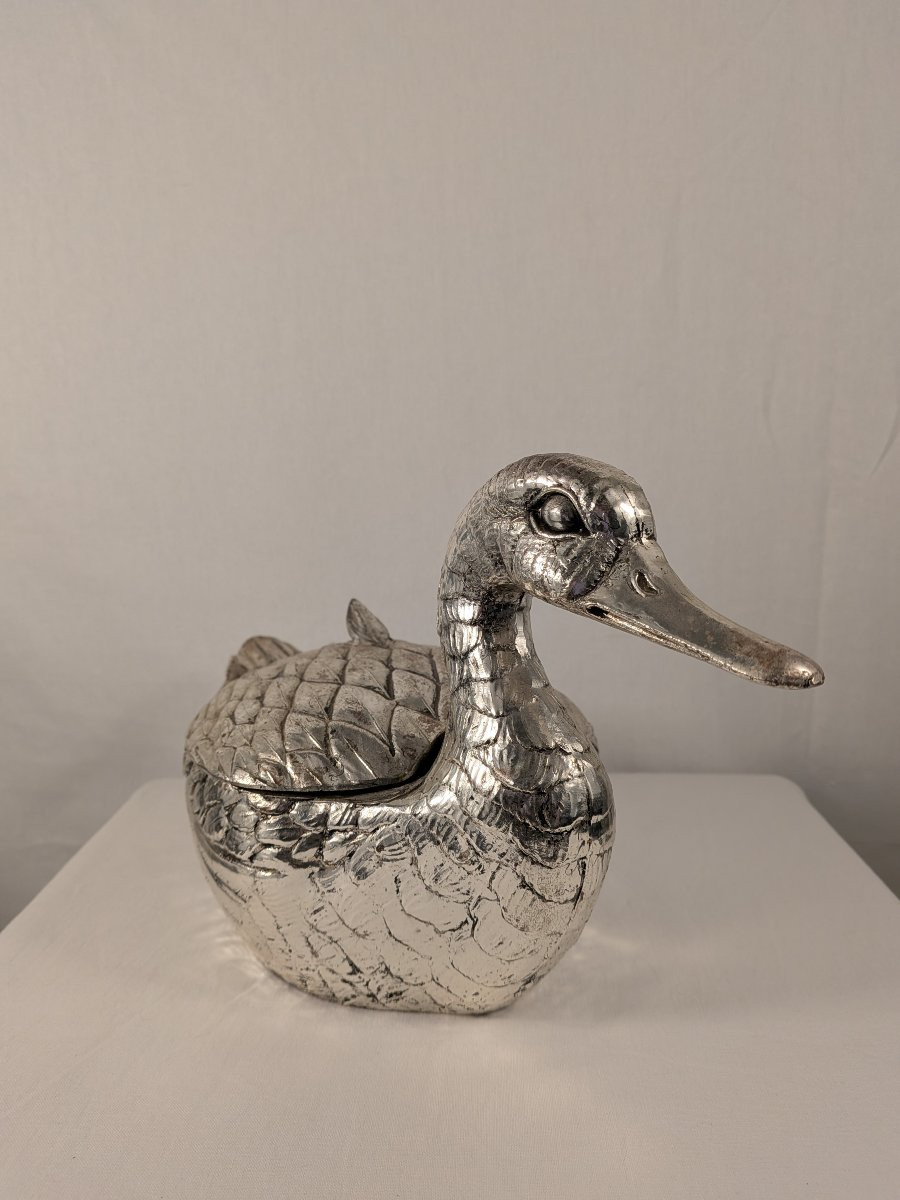 Seau à glaçons canard signé Mauro Manetti -photo-8