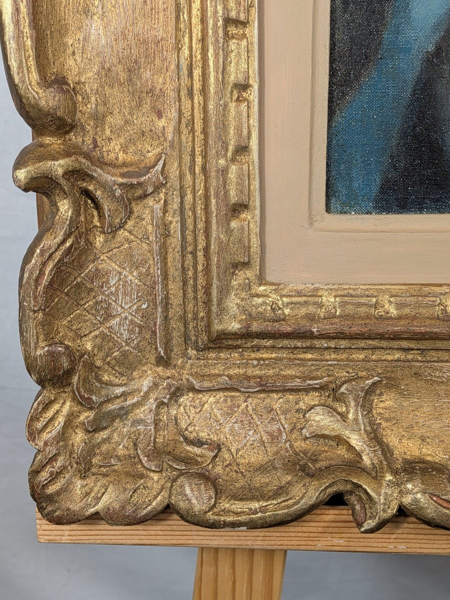 Huile sur toile signée Zwiller ( peintre Alsacien) -photo-4