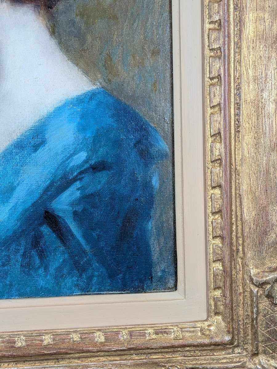 Huile sur toile signée Zwiller ( peintre Alsacien) -photo-5