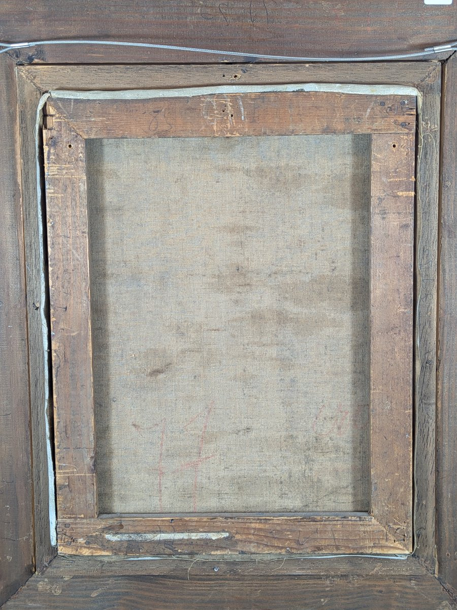 Huile sur toile signée Zwiller ( peintre Alsacien) -photo-8