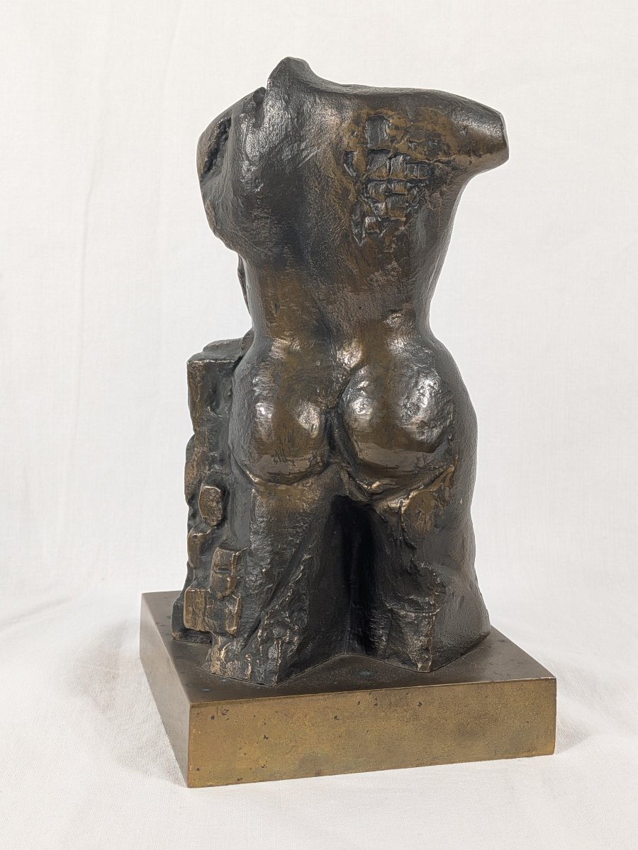 Bronze Sculpture Signed Edmondo Cirillo, 1980-photo-4