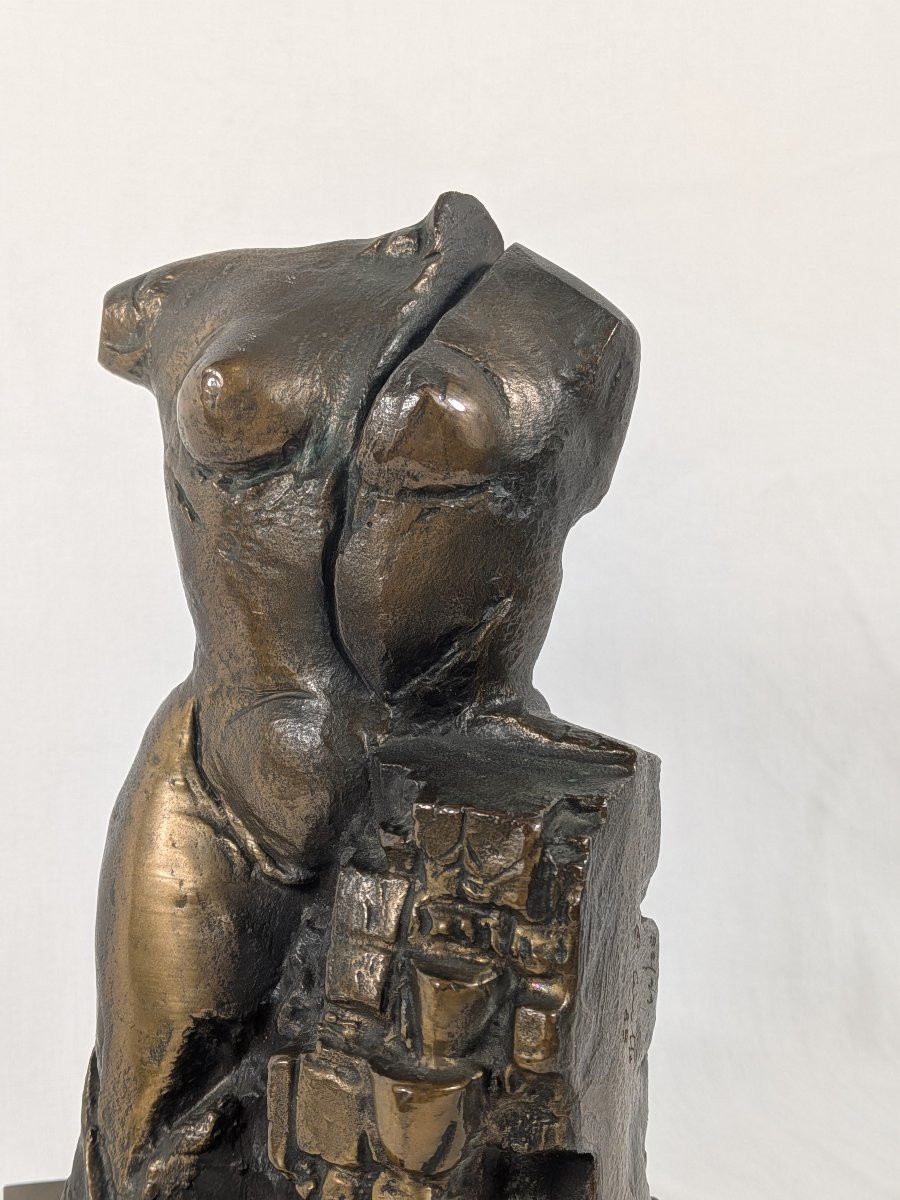 Bronze Sculpture Signed Edmondo Cirillo, 1980-photo-2