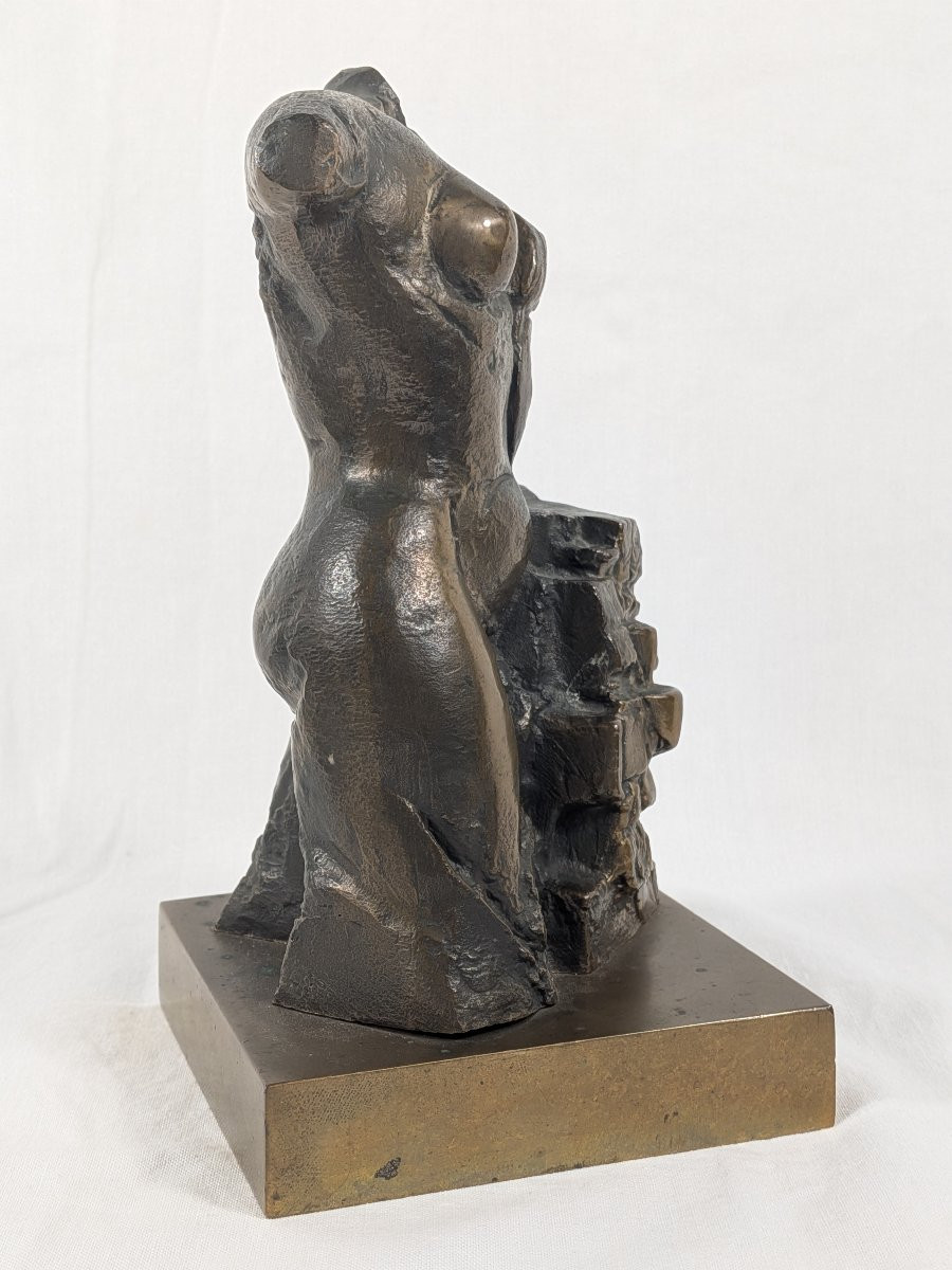 Bronze Sculpture Signed Edmondo Cirillo, 1980-photo-3