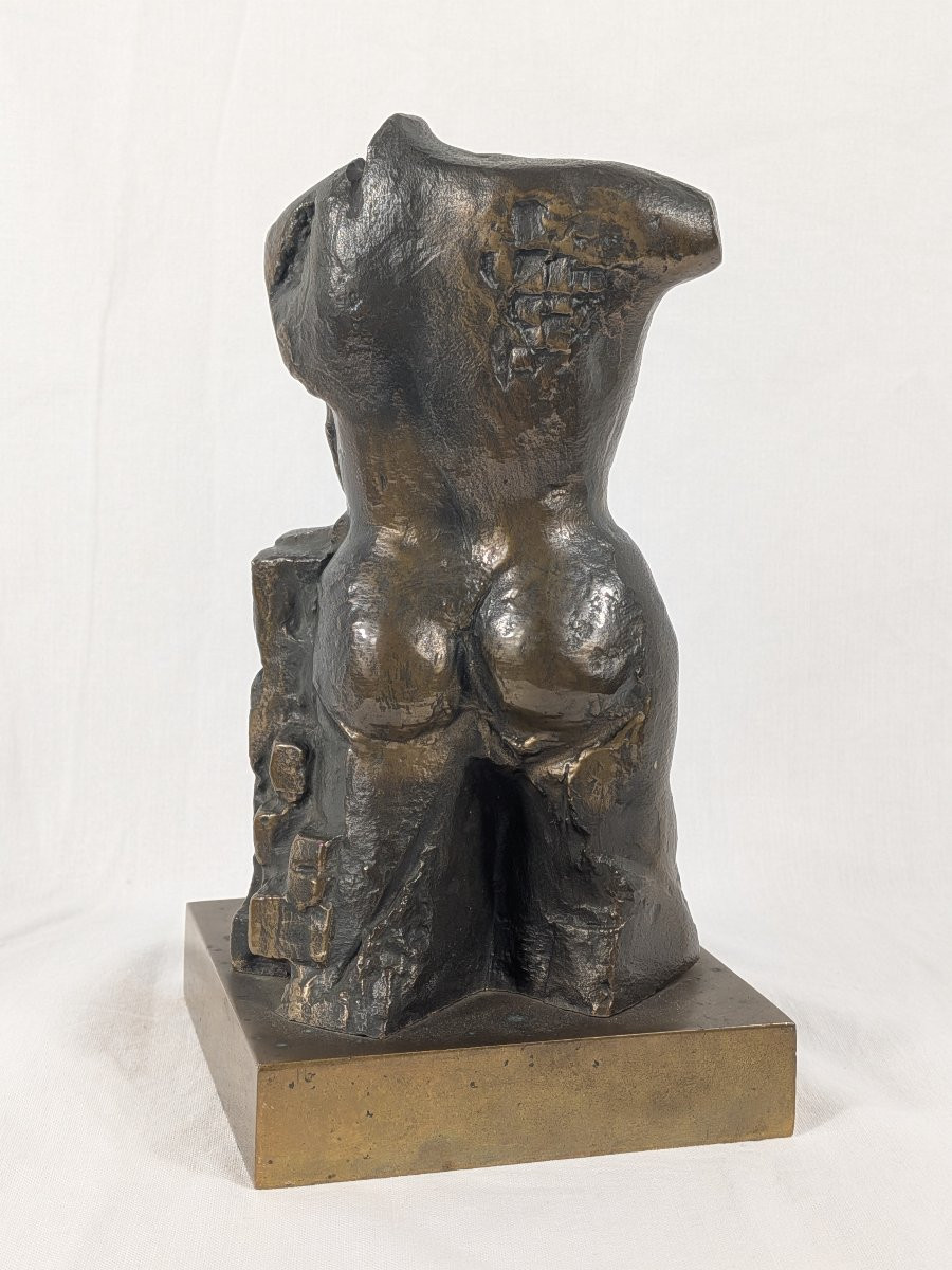 Bronze Sculpture Signed Edmondo Cirillo, 1980-photo-4