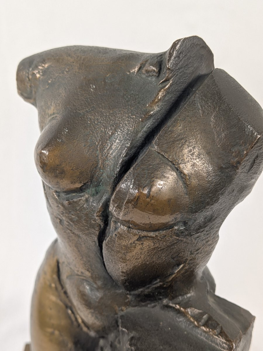 Bronze Sculpture Signed Edmondo Cirillo, 1980-photo-8