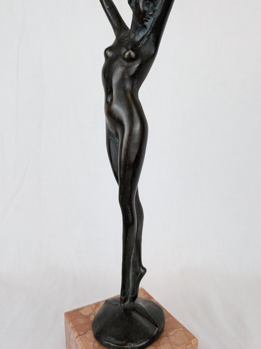 Sculpture la danseuse bronze signée MARIANI-photo-1