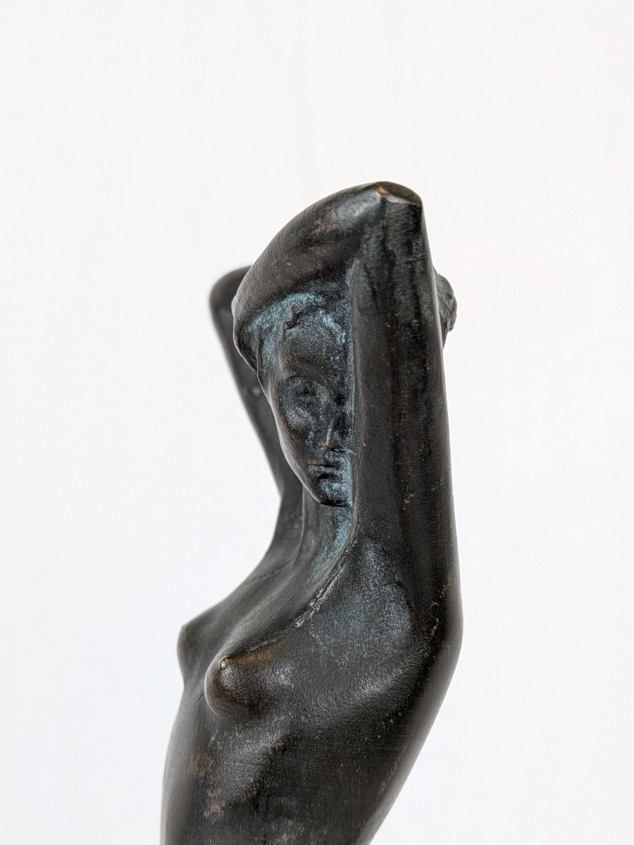 Sculpture la danseuse bronze signée MARIANI-photo-6