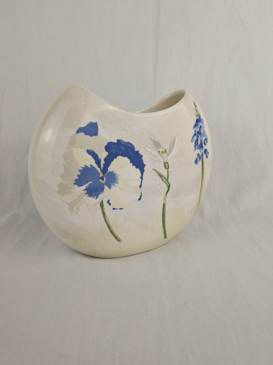 Gien Alice Half-moon Vase -photo-2