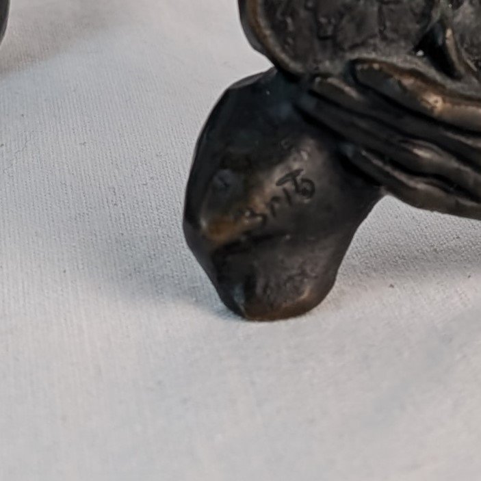 Sculpture Duo "the Illusion Of Being" Jacqueline Jorge Brito Monnaie De Paris -photo-1