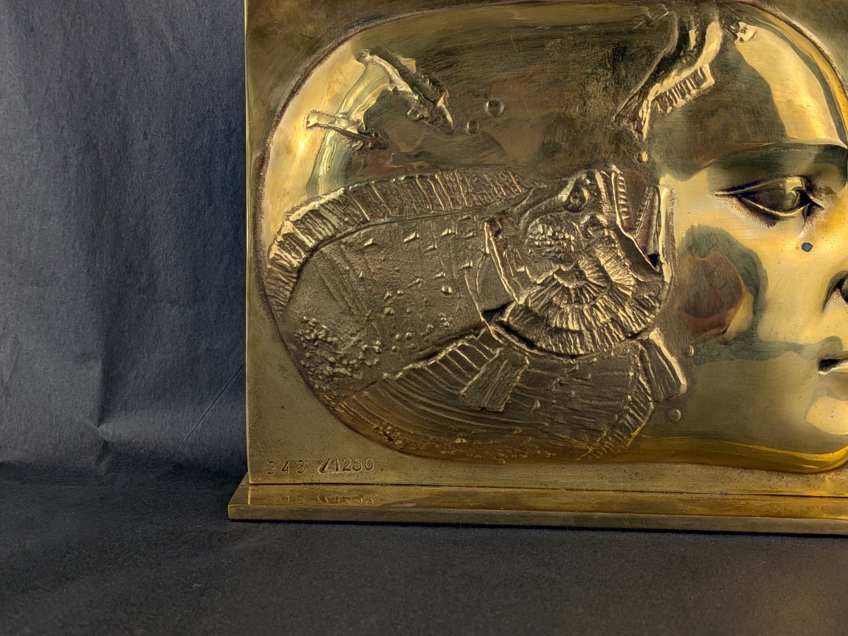 Sculpture Bronze Signed Yves Trémois -photo-1