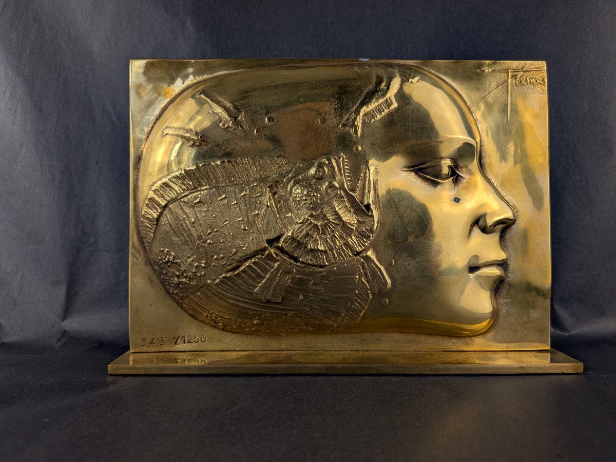 Sculpture Bronze Signed Yves Trémois 